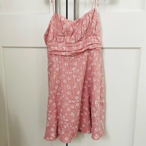 Princess Polly pink floral mini dress